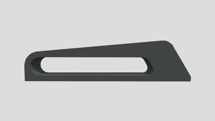 M4/AR-15 Carry Handle Sight attachment 3D Model