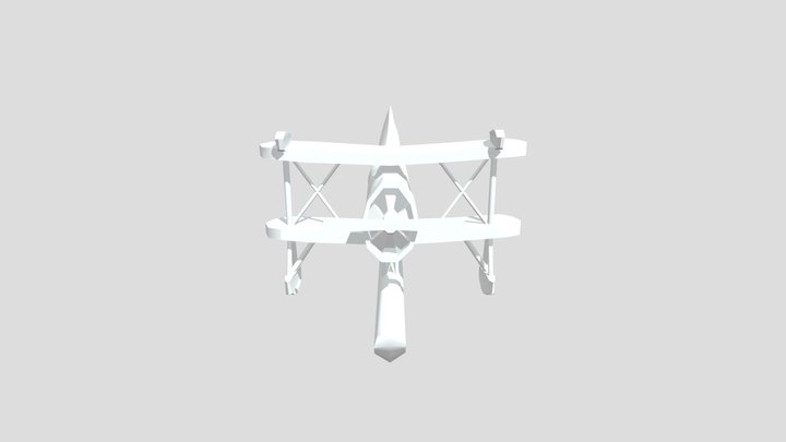 Avioneta Toon 3D Model