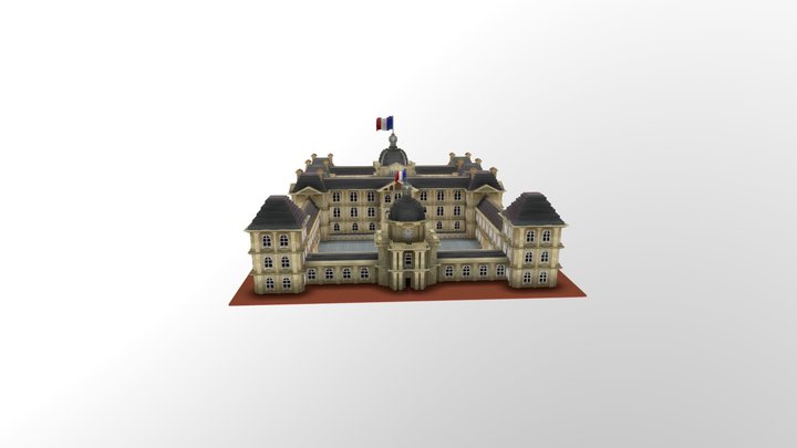 Palais Du Luxembourg 3D Model