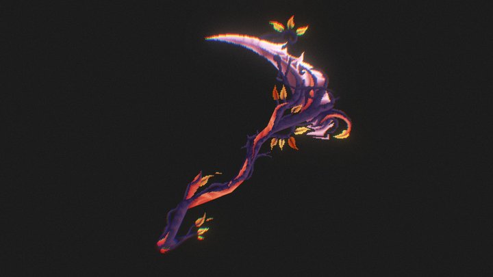 Root Scythe 3D Model