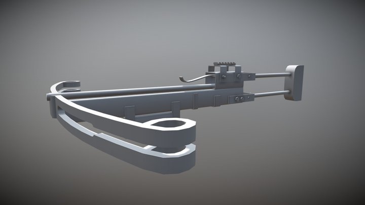 WIP HL2 Crossbow 3D Model