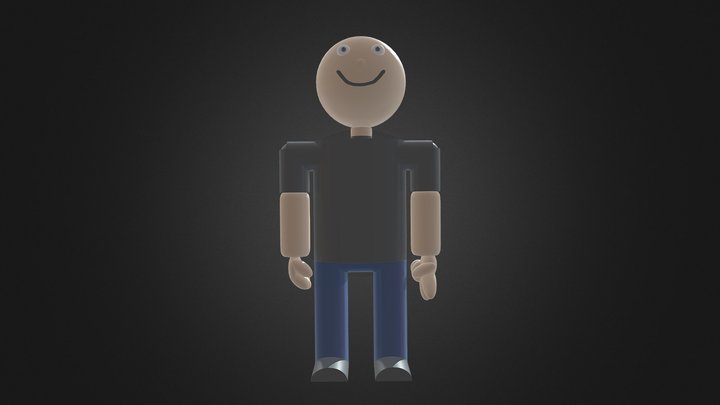 Basic Person 3D Model