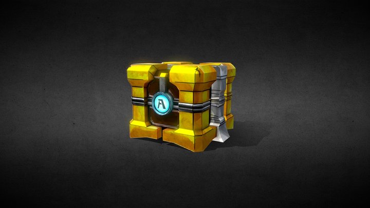 LootBox Very Rare 3D Model