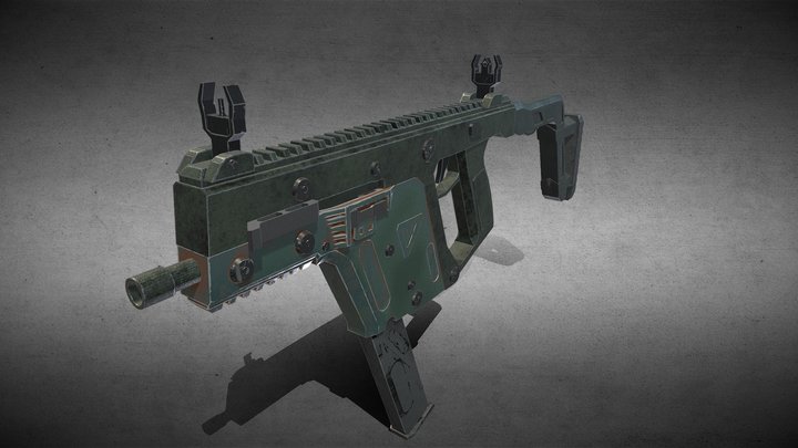 Low poly vector 3D Model