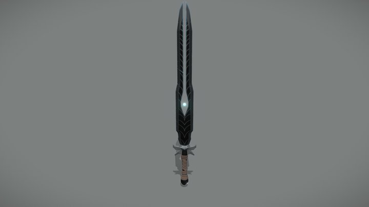 Dragonic Sword 3D Model
