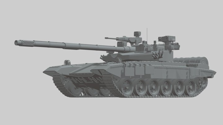 obj.7611.3 Type86 MBT"Alchemilla" 3D Model