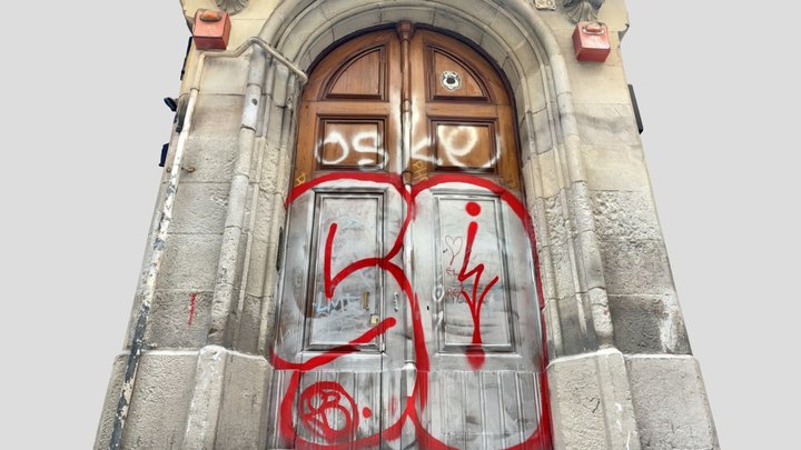Blade_Runner Door_7 Barcelona [LR LS] 3D Model