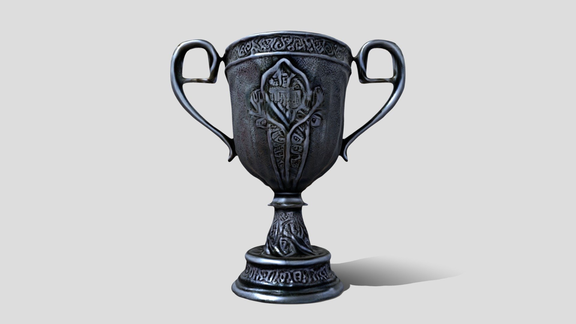 AMC69-ABCD Gold Trophy Cup - Free Engraving
