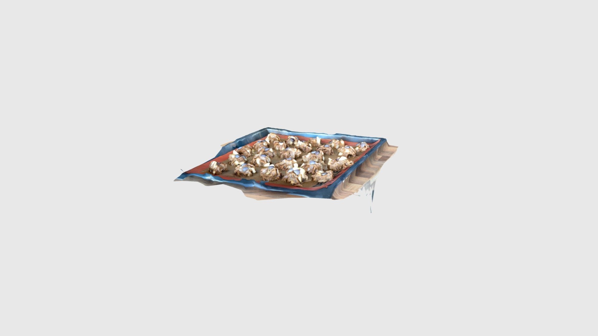 Sablés poires chocolats pas cuits