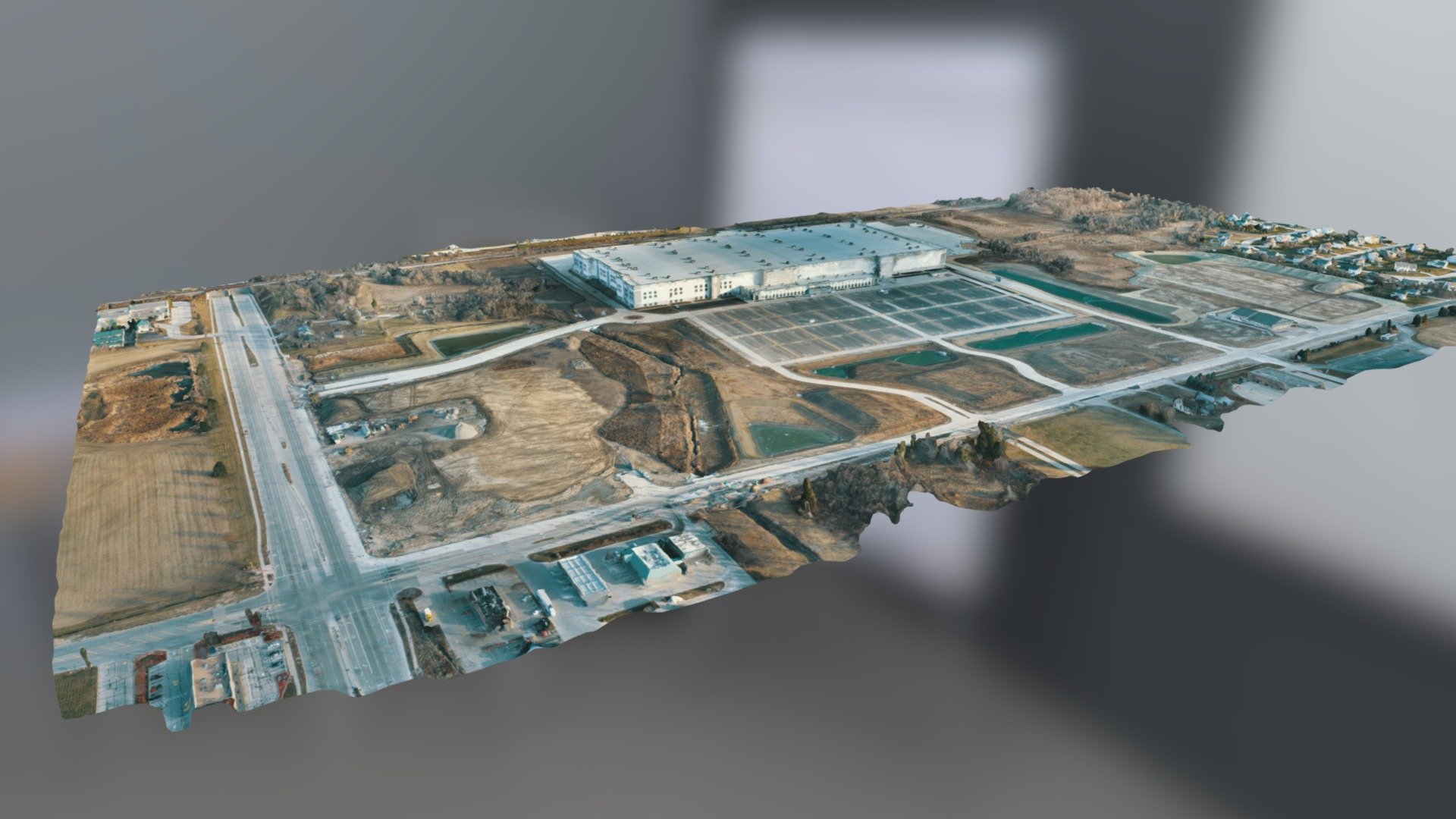 Amazon Oak Creek Ryan Road/S13th St. 3D model by Berghammer