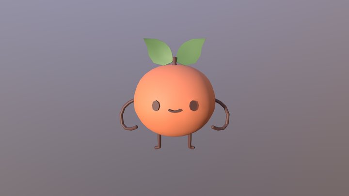 Orange 3D Model