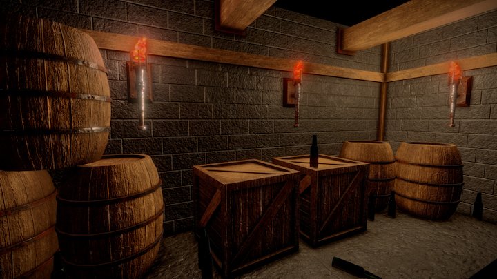Small Basement / Dungeon Textures'n'Models
