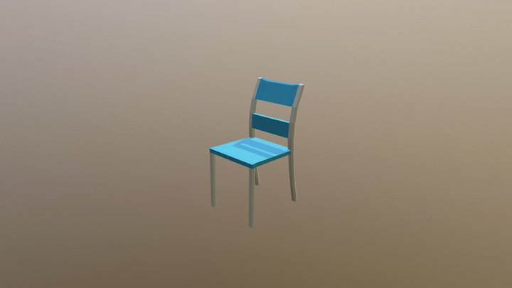 Kitchen Chair 3D Model