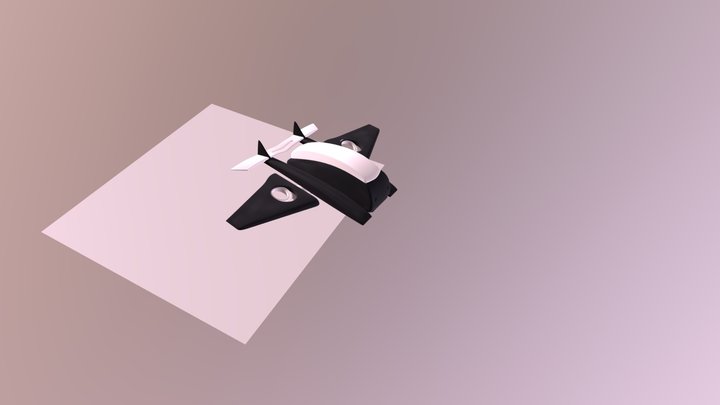Space Ship 3D Model