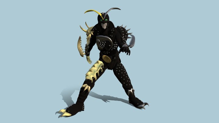 Paladoxa undead 3D Model