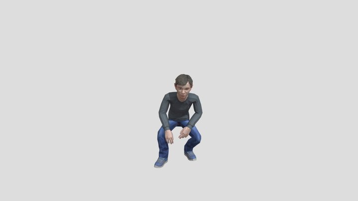 Schoolboy runaway Andrew 3D Model