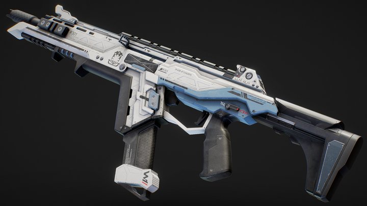R-301 Carbine / Apex Legends 3D Model