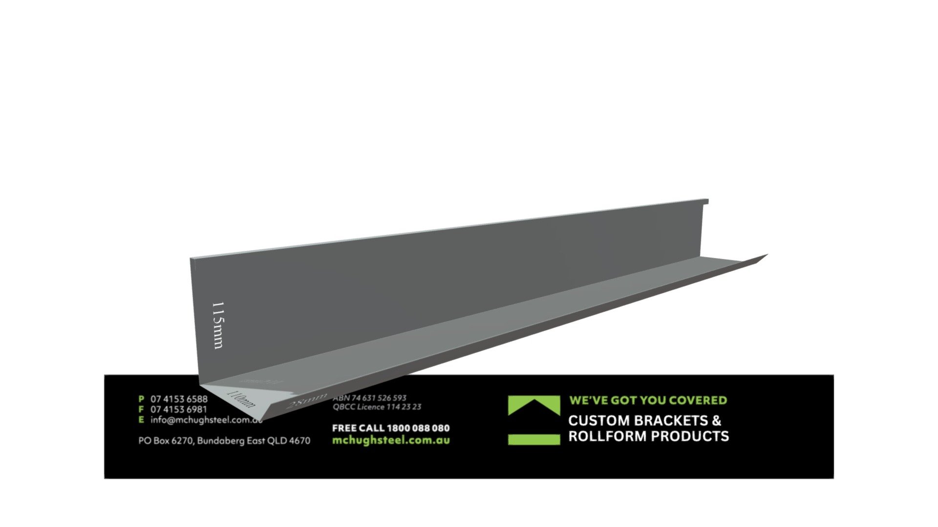 FLMSZA 160 M-Deck Barge Zincalume - 3D model by mchughsteel [91376f0 ...