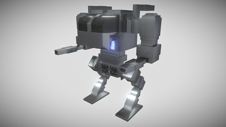 Mech Robot 3D Model