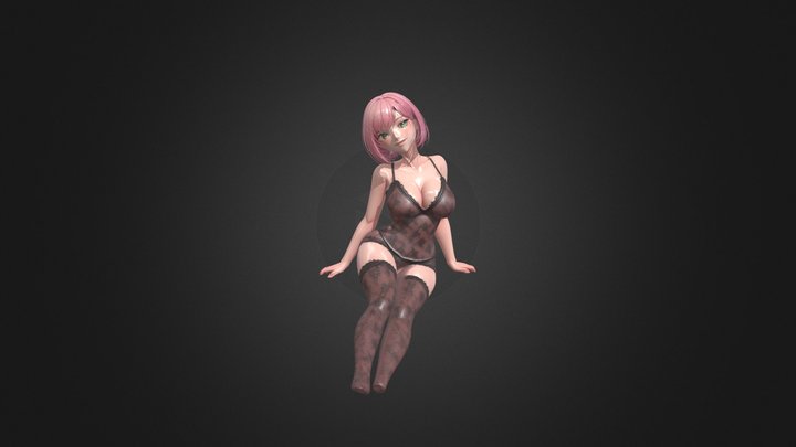 Pinkhairgirl2 – Modello 3D gratuito STL