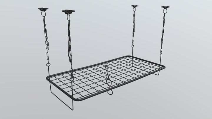 pots/pans ceiling hanger 3D Model