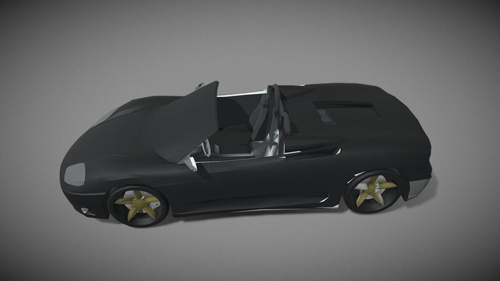 Super Car_3DX 3D Model