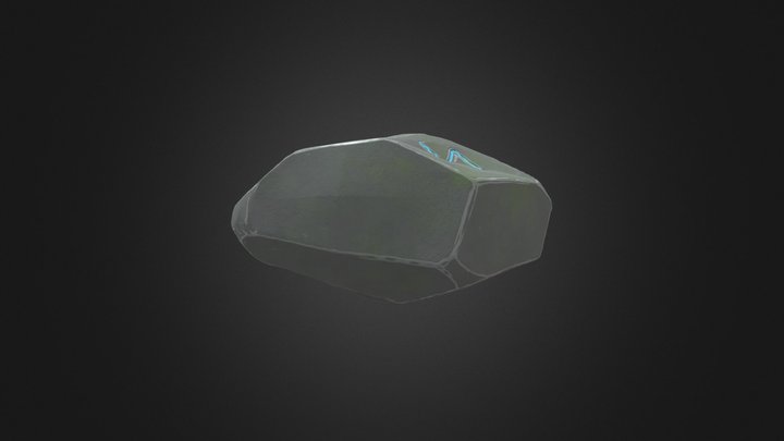 Stylised Rock 3D Model