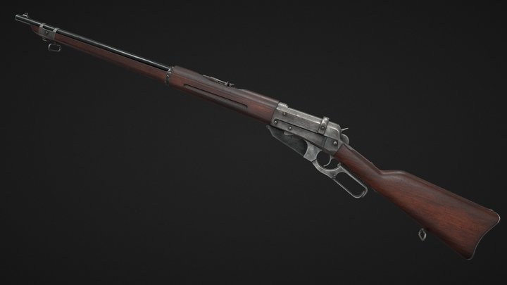 WINCHESTER 1895 3D Model