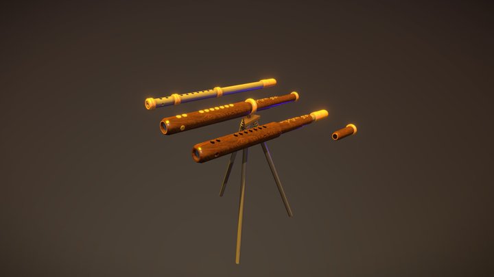Flutescope 3D Model