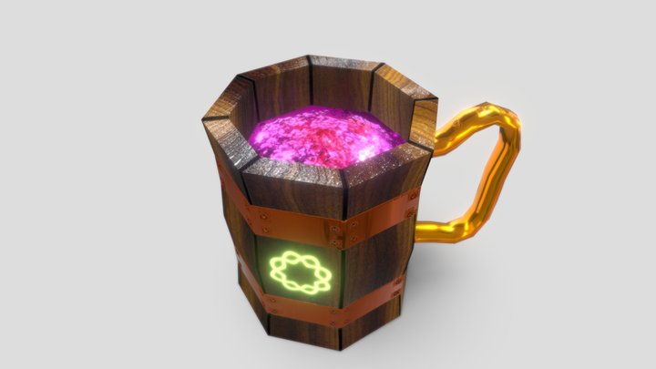 PabloOrtegaLopez-WoodenMug 3D Model