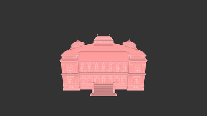Neues Museum Weimar 3D Model
