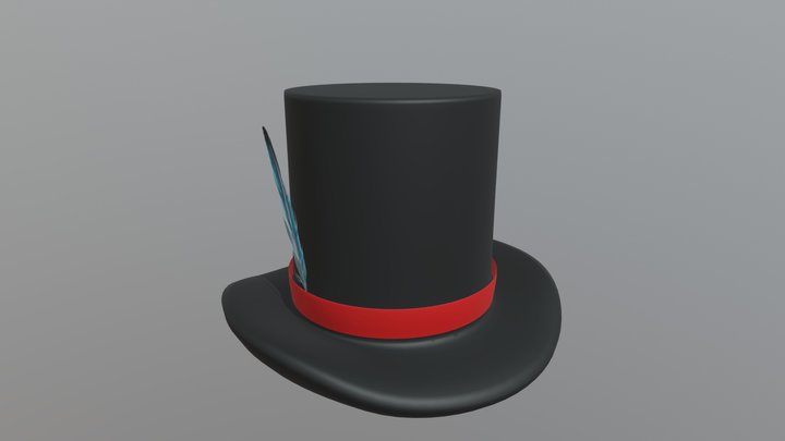 Top Hat 3D Model