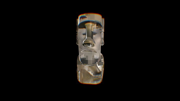 moai 3D Model