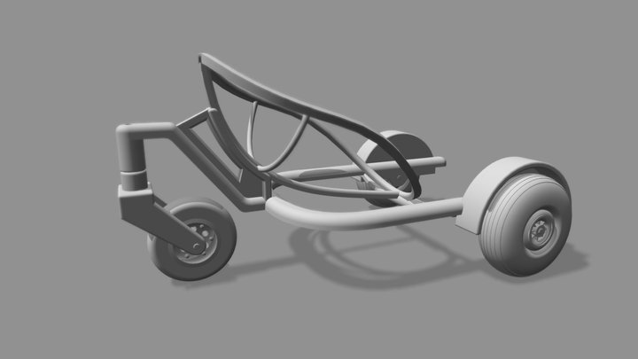 Forrest Scooter_V01 3D Model