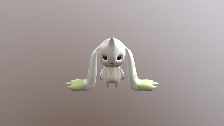 Terriermon 3D Model