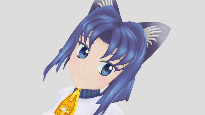 mizuneko(ミズネコ) 3D Model