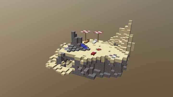 Beach 3D Model