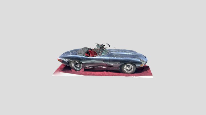 捷豹 Jaguar 77FBM 19th Shanghai IAIE 3D Model