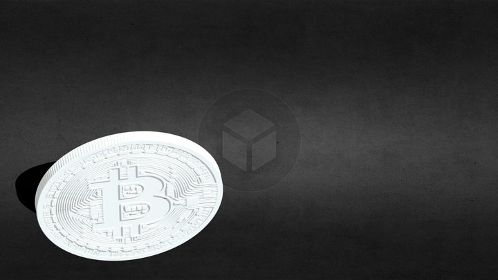 3D Bit Coin Model 3D Model