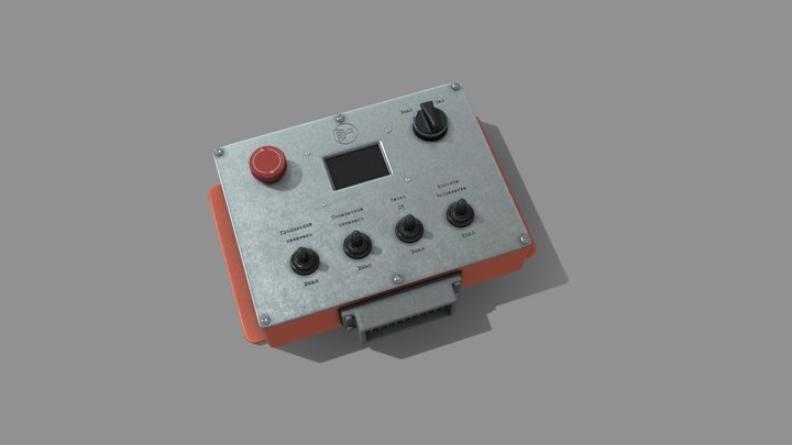 Automated control system №1 3D Model