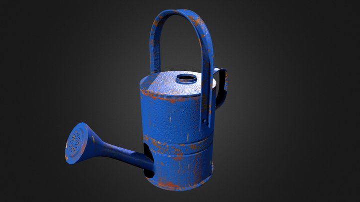 Water Can 3D Model