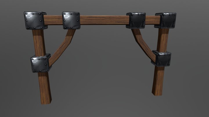 Scaffold Arch 3D Model