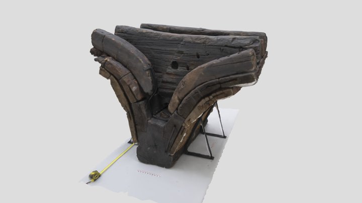 Madrague de Giens Shipwreck 3D Model