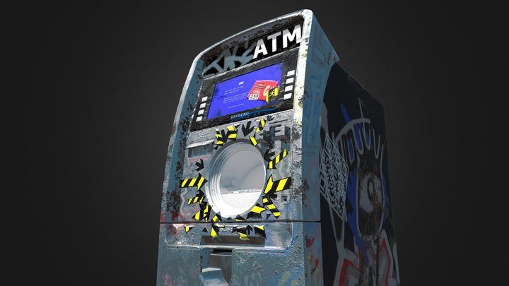 Halo ATM Machine 3D Model