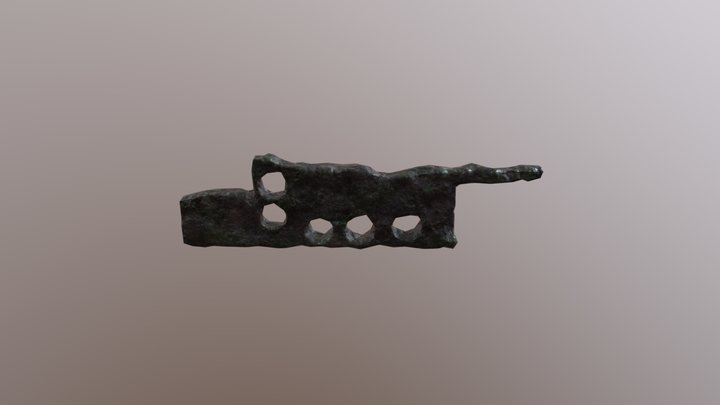 Ancient Key 3D Model