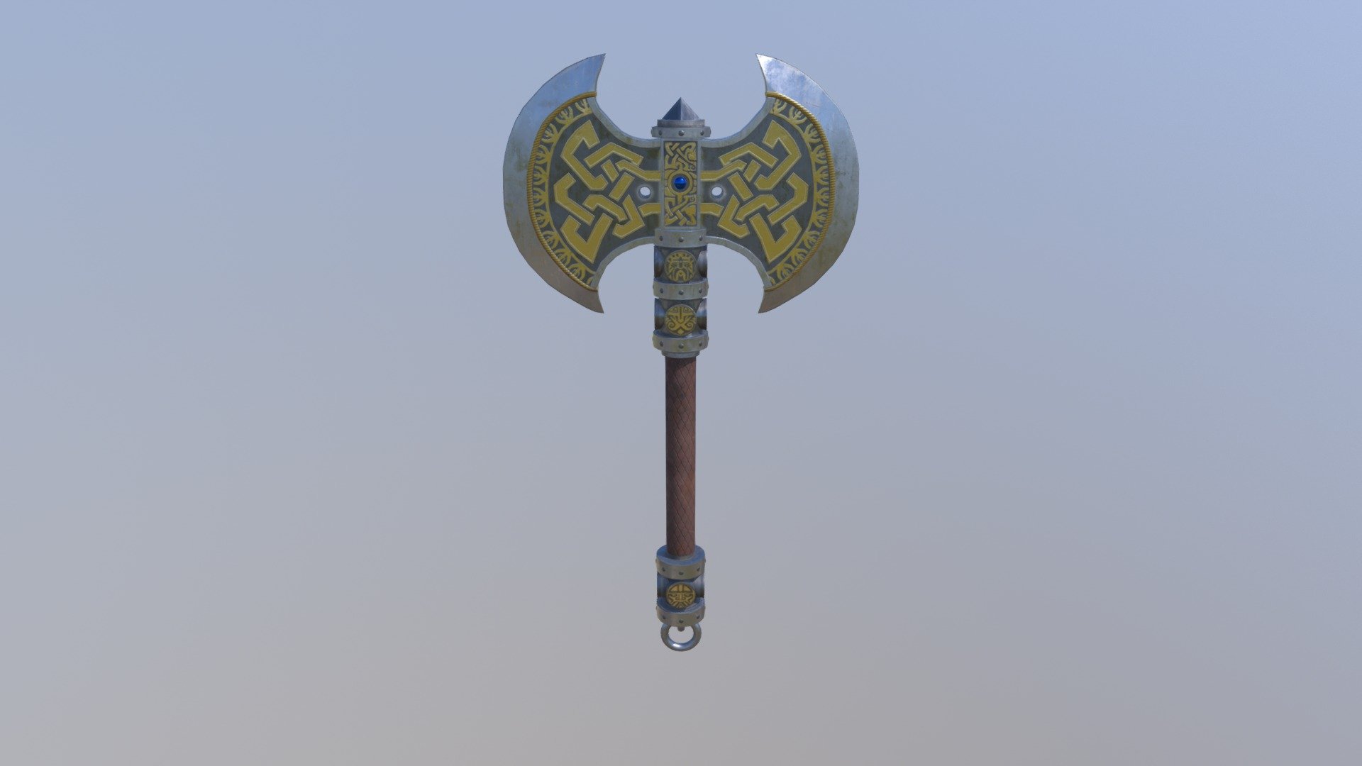 Dwarven Axe - 3D model by Ash Weir (@AshWeir) [914c009] - Sketchfab