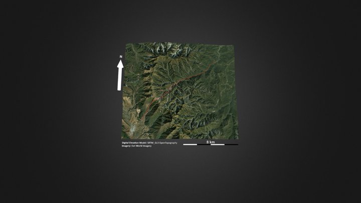 大相岭 – Free 3D Model STL