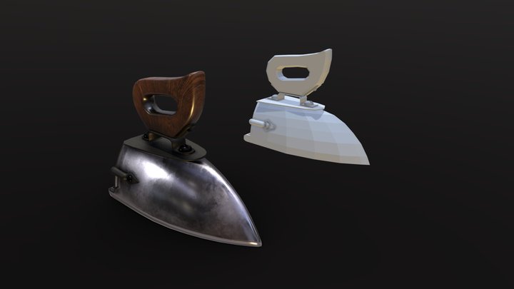 Ox-Tongue Iron 3D Model