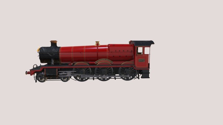 Hogwarts Express 3D Model