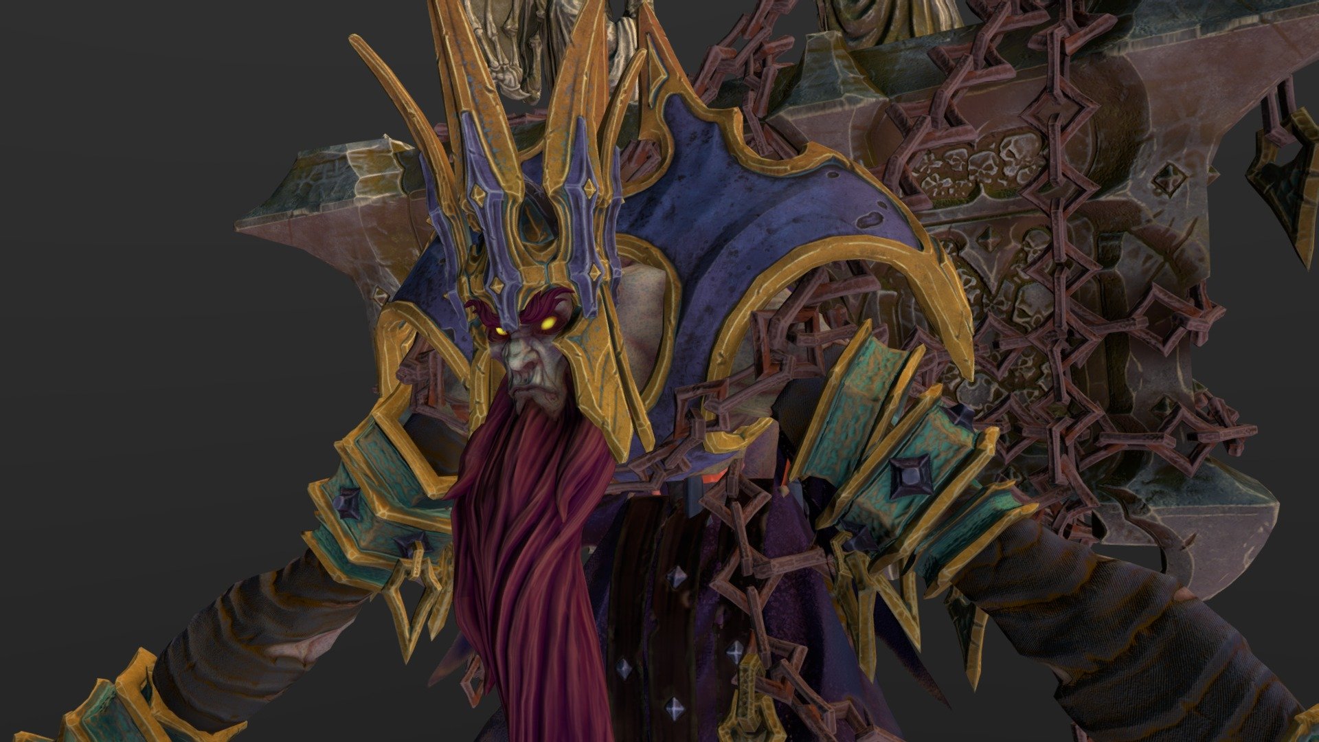 Hollow Lord - Darksiders 3 - Rigged - Download Free 3D model by wrimpr ...